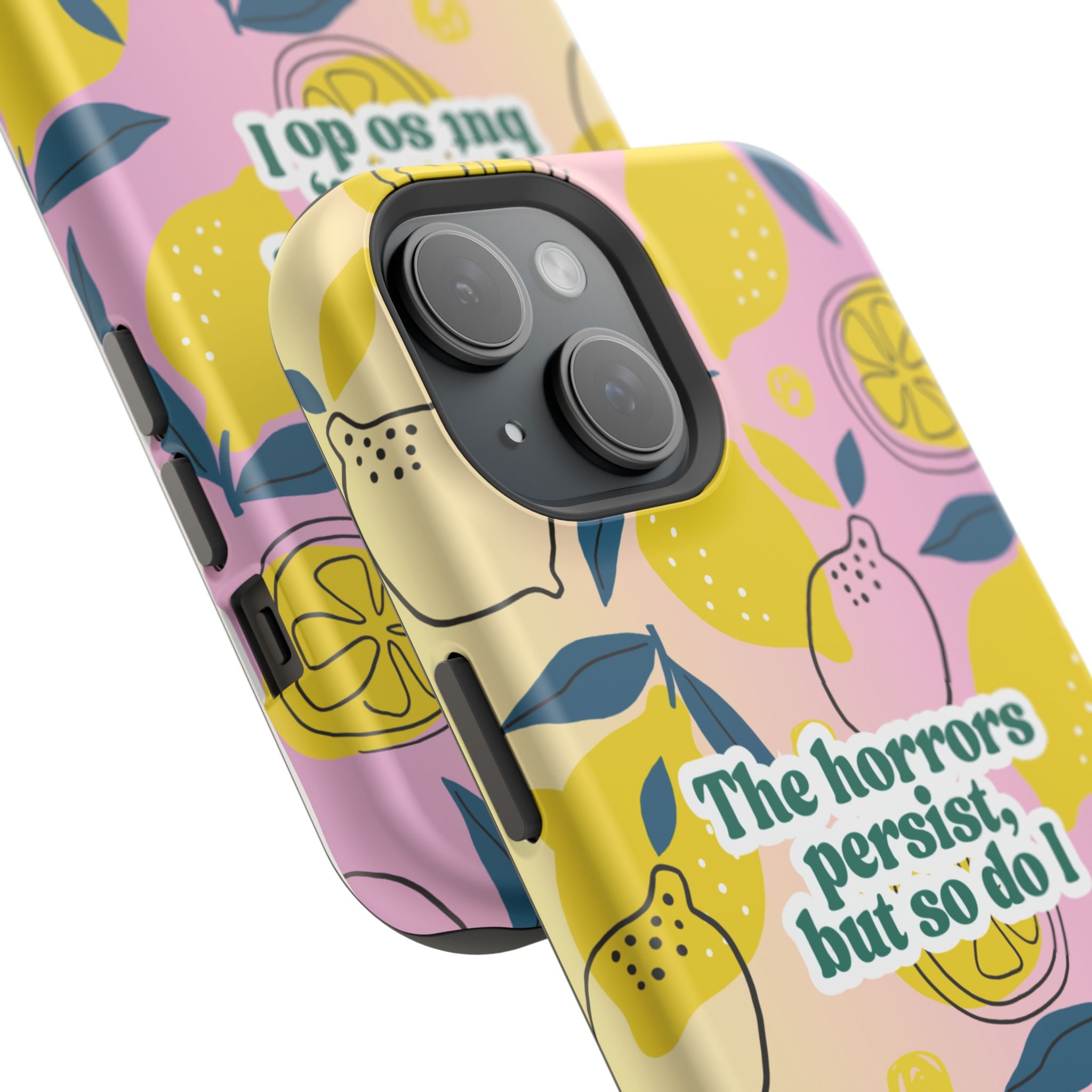 The Horrors Persist, but So Do I - Magnetic Tough Case for iPhone