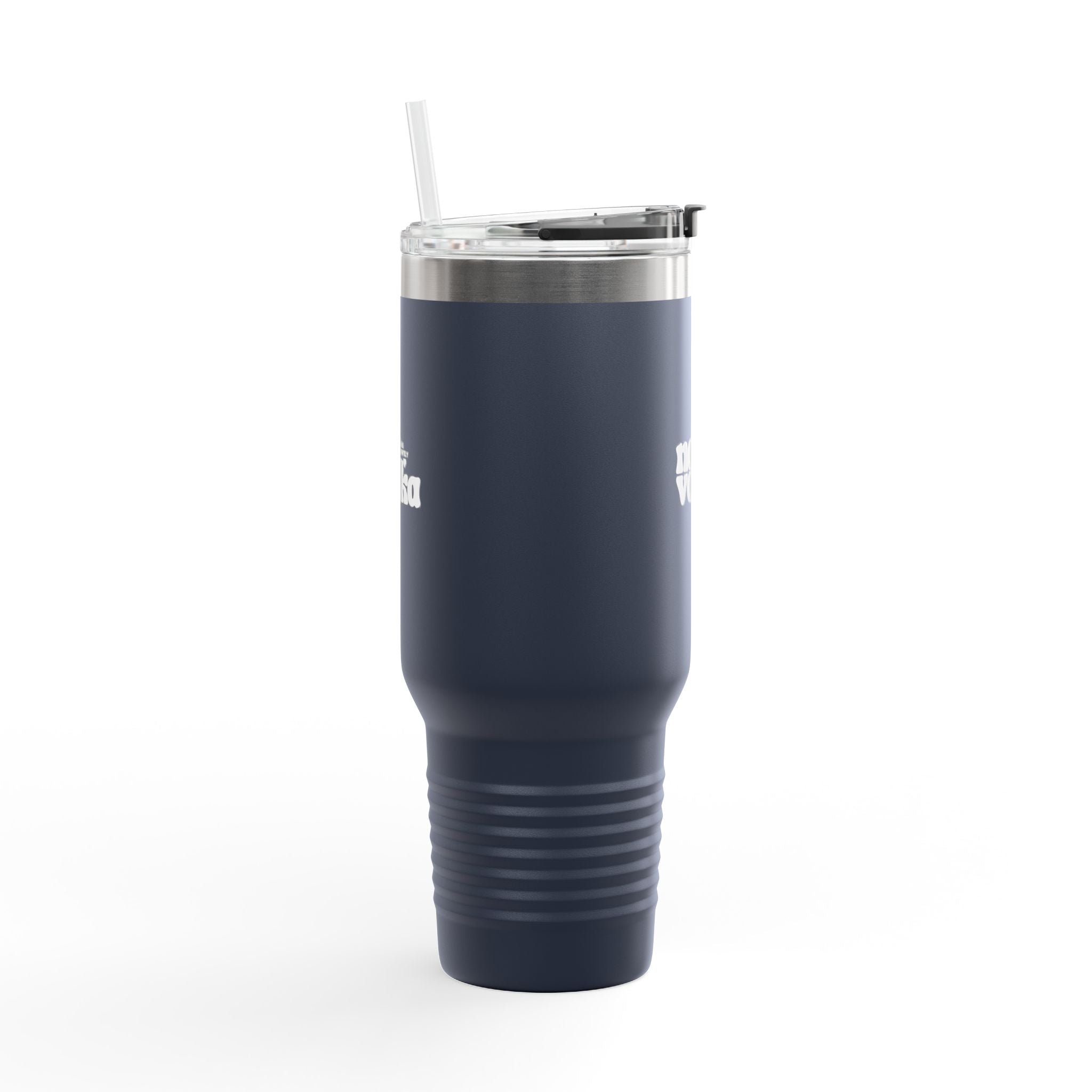 Definitely Not Vodka - Tumbler w. Straw Lid