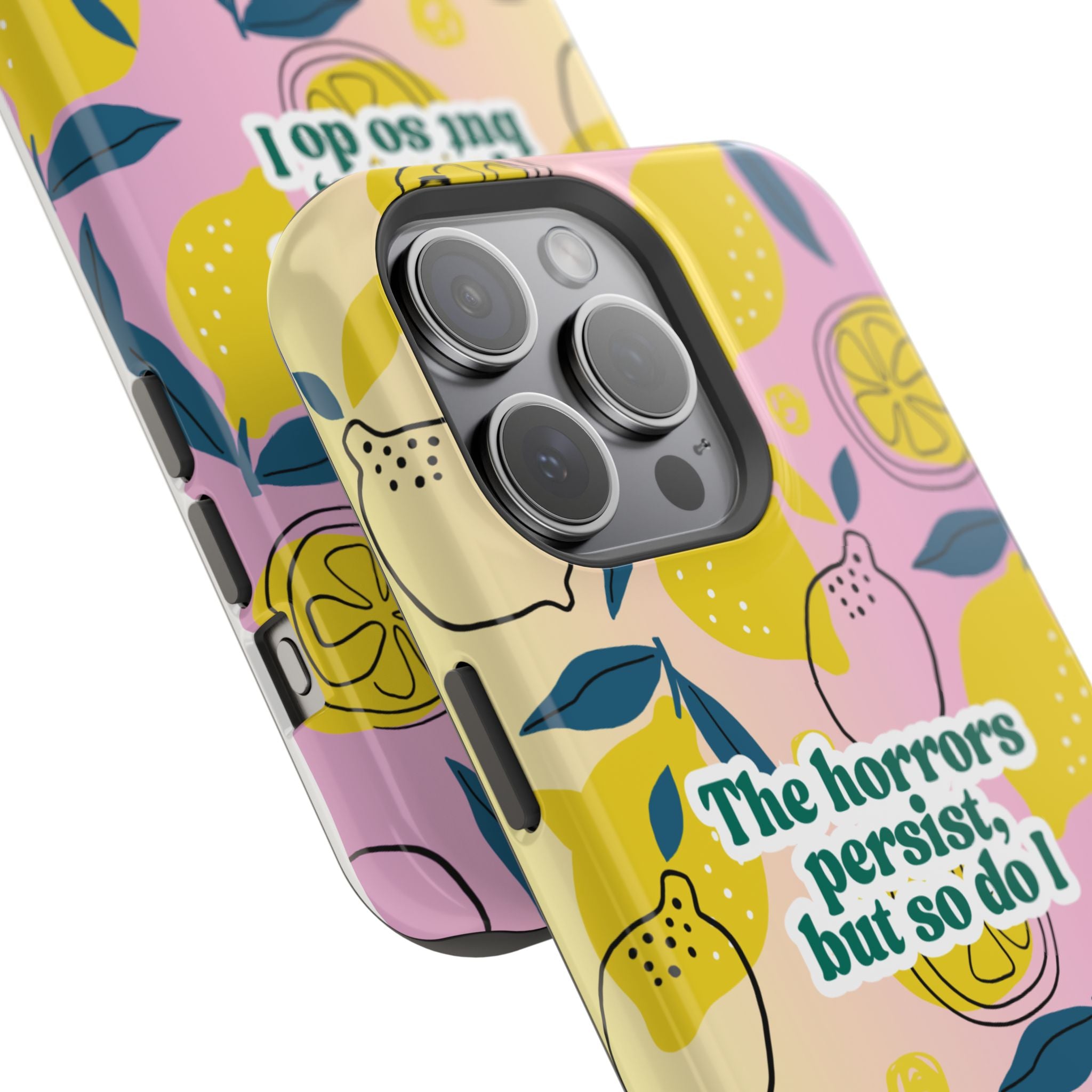 The Horrors Persist, but So Do I - Magnetic Tough Case for iPhone