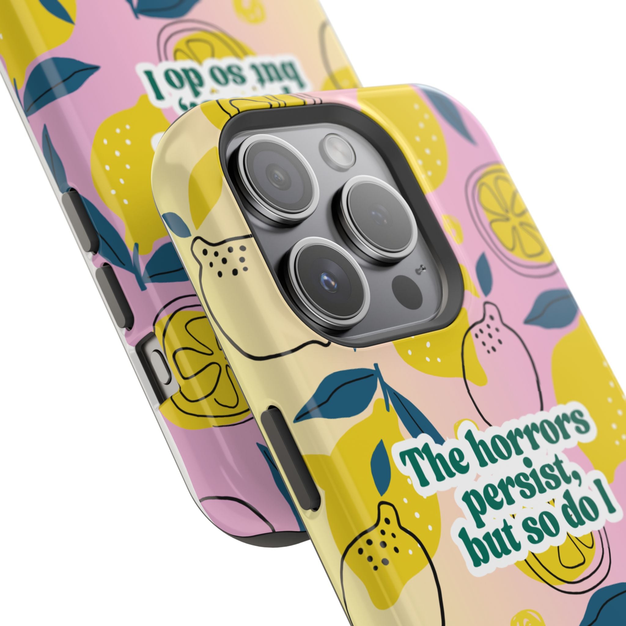 The Horrors Persist, but So Do I - Magnetic Tough Case for iPhone