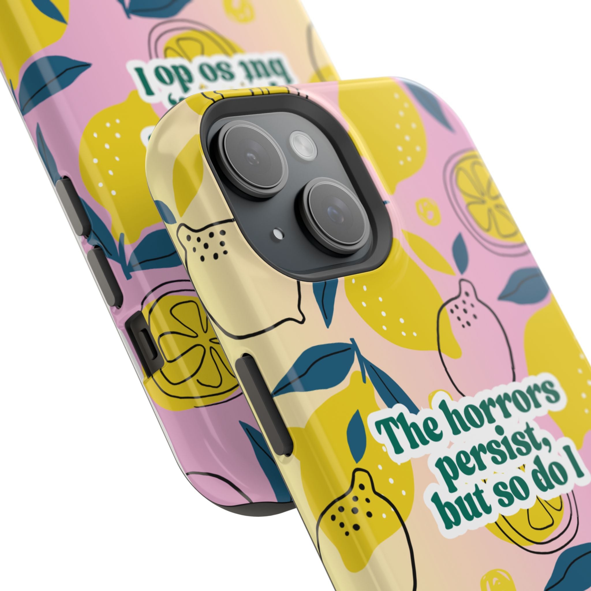 The Horrors Persist, but So Do I - Magnetic Tough Case for iPhone