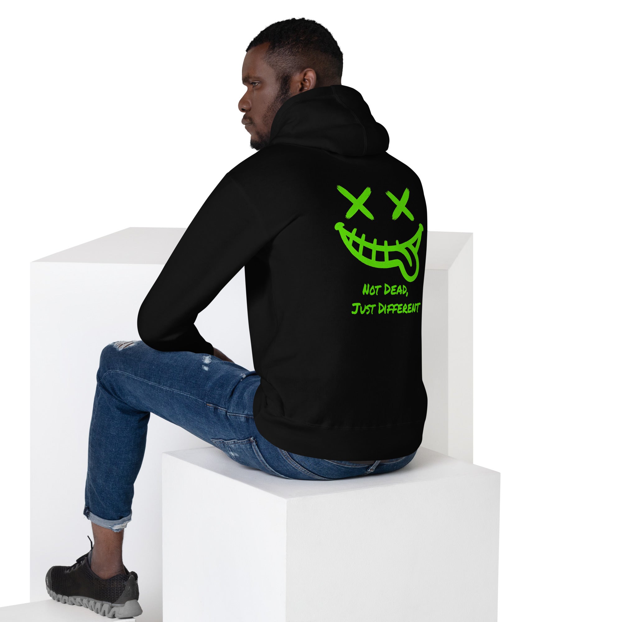 XAVI™ Neon Green Print - Unisex Hoodie