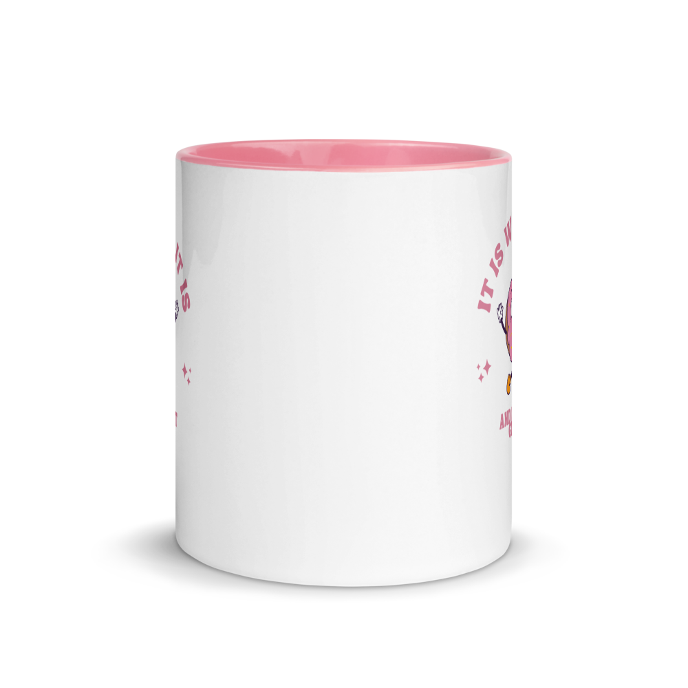It Is What It Is And It Is Not Great - Mug w. contrast color