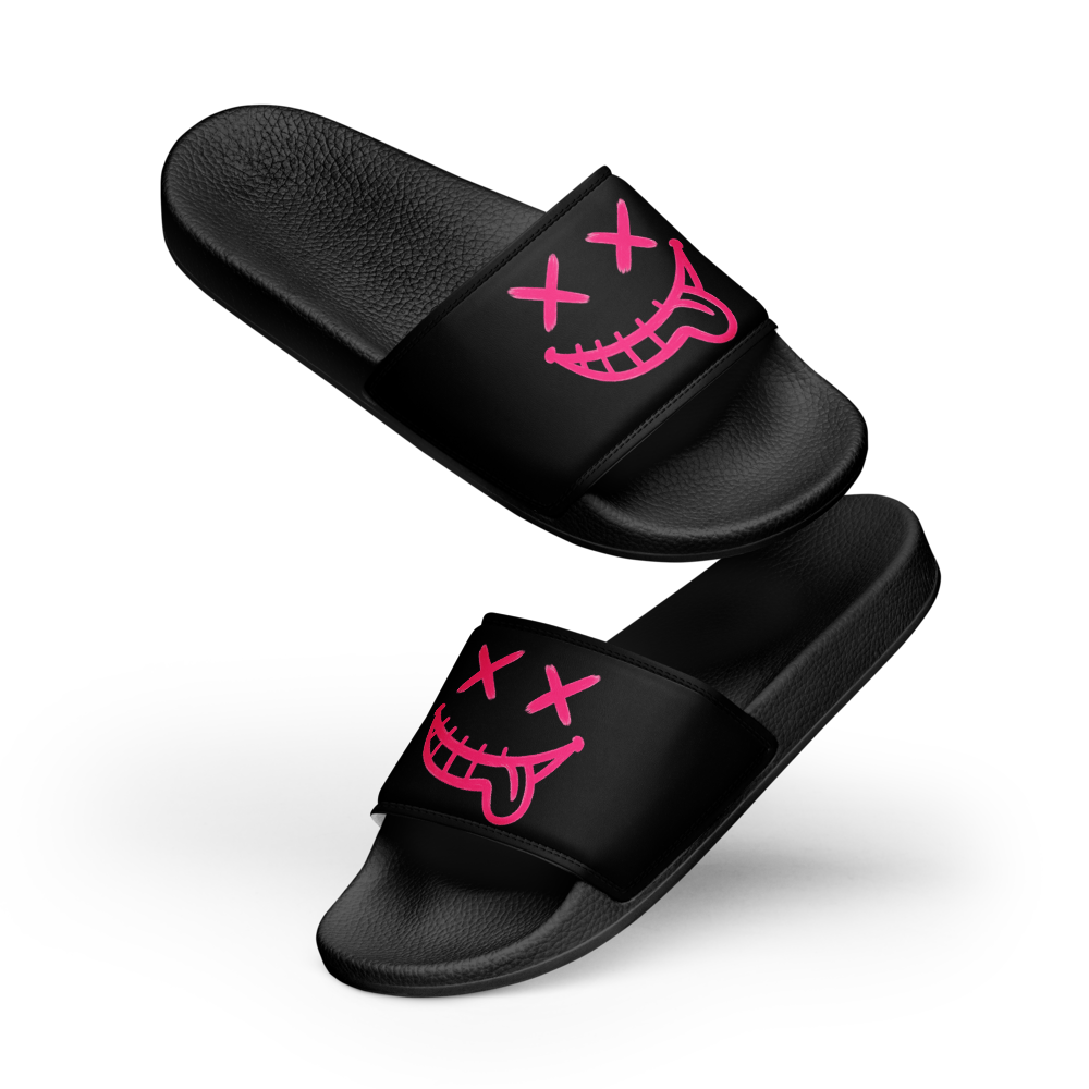 XAVI™ Pink Print - Unisex Slides
