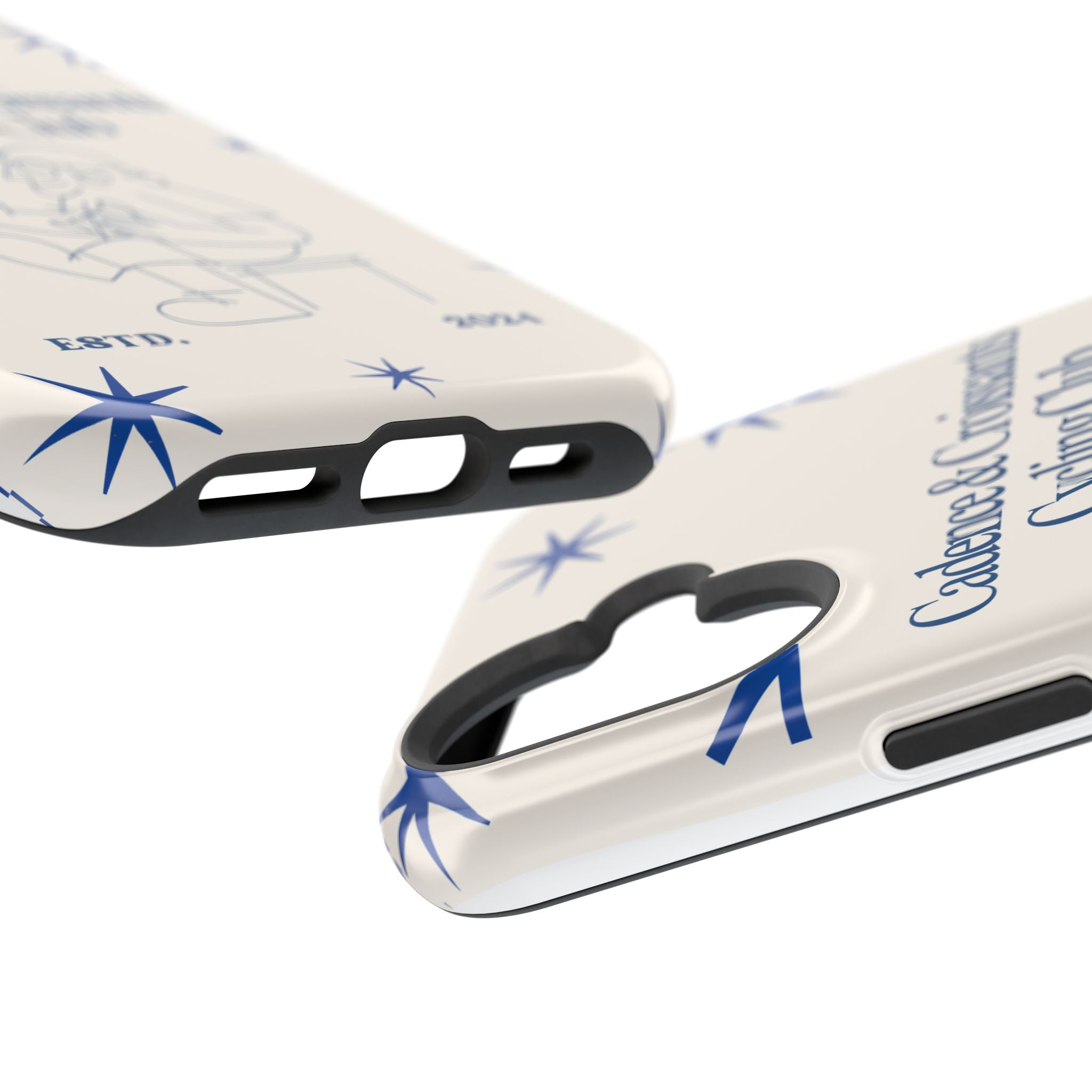 Cadence and Croissants Cycling Club - Magnetic Shockproof iPhone Cover
