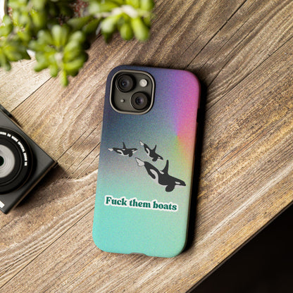 Orca Print - Tough Phone Case