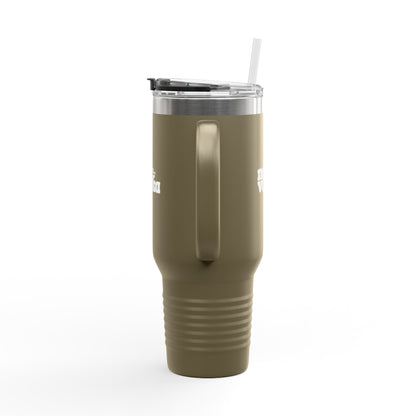 Definitely Not Vodka - Tumbler w. Straw Lid