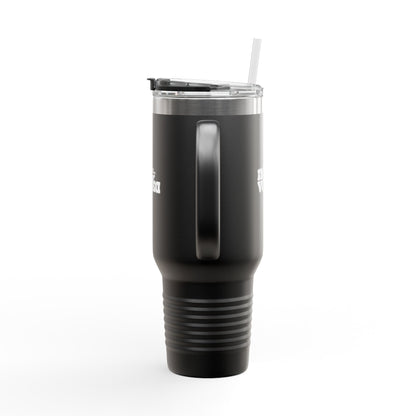 Definitely Not Vodka - Tumbler w. Straw Lid