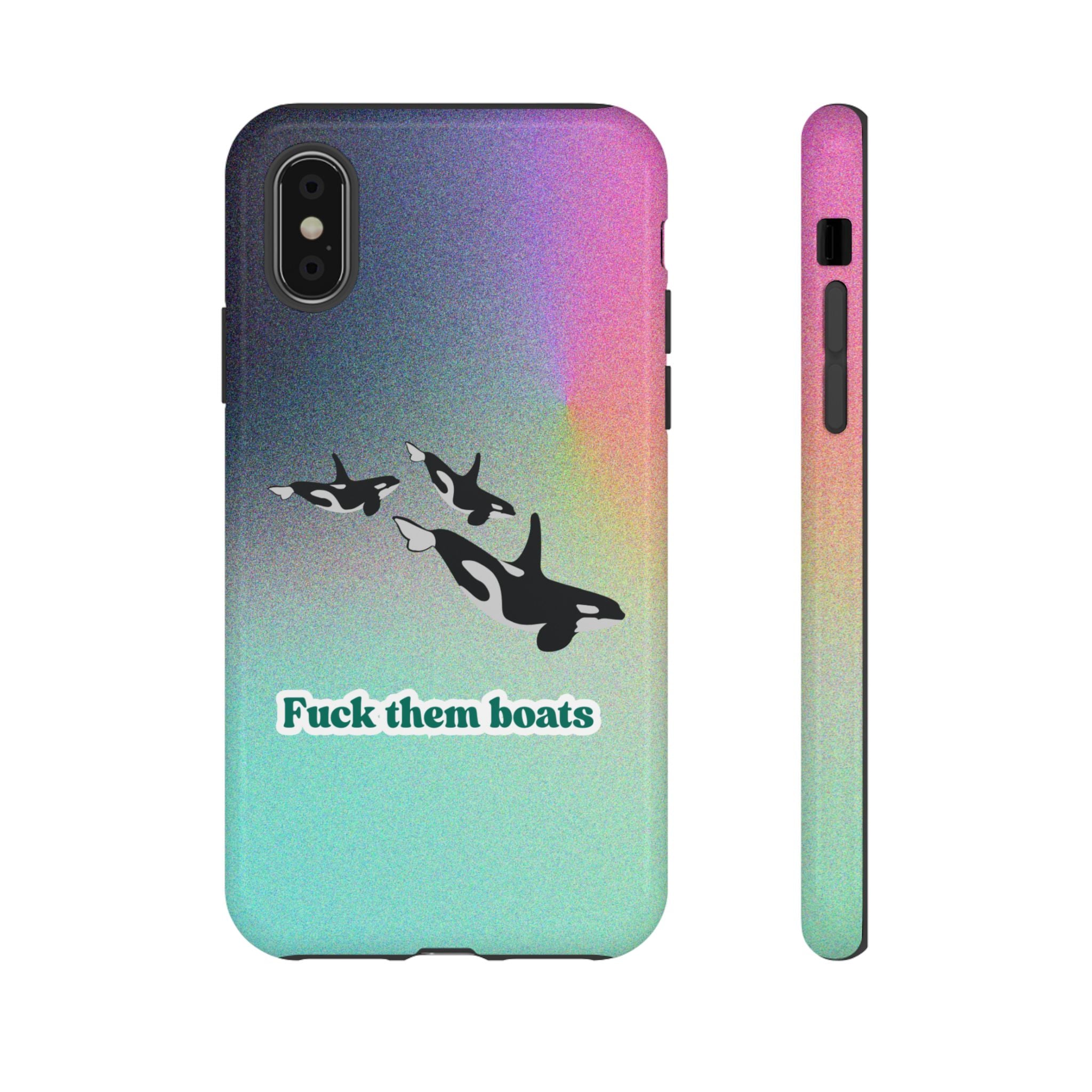 Orca Print - Tough Phone Case