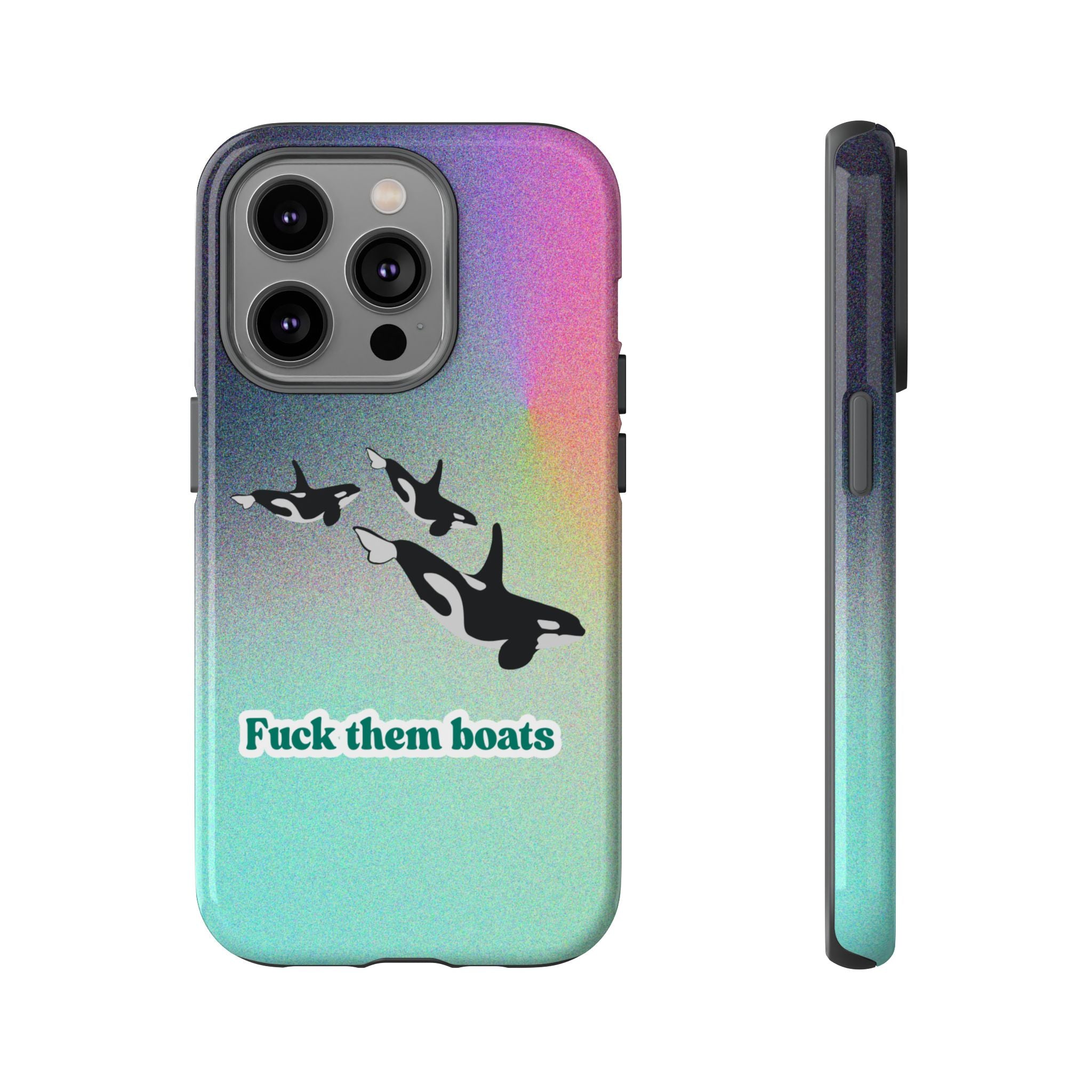 Orca Print - Tough Phone Case