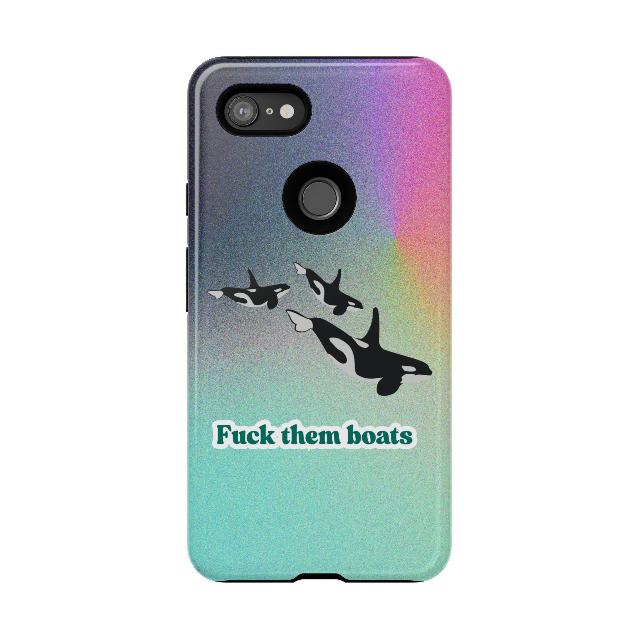 Orca Print - Tough Phone Case