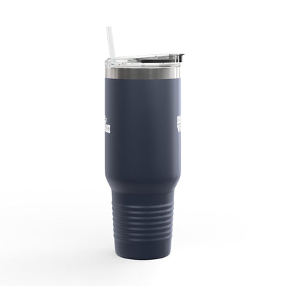 Definitely Not Vodka - Tumbler w. Straw Lid