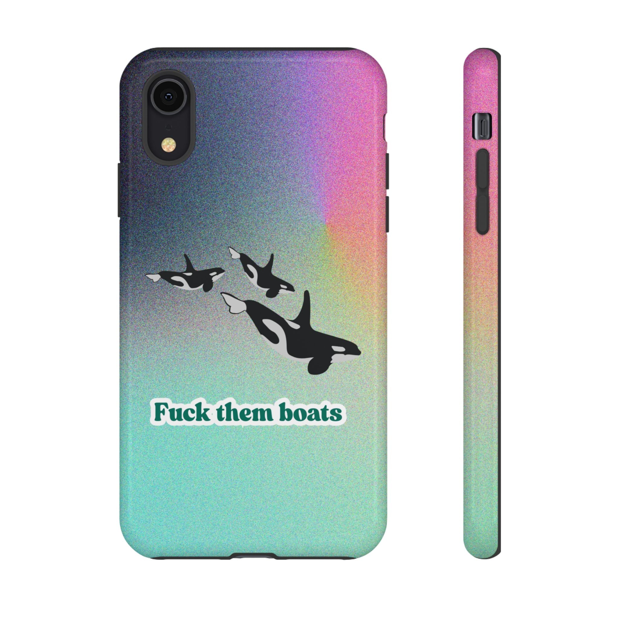 Orca Print - Tough Phone Case