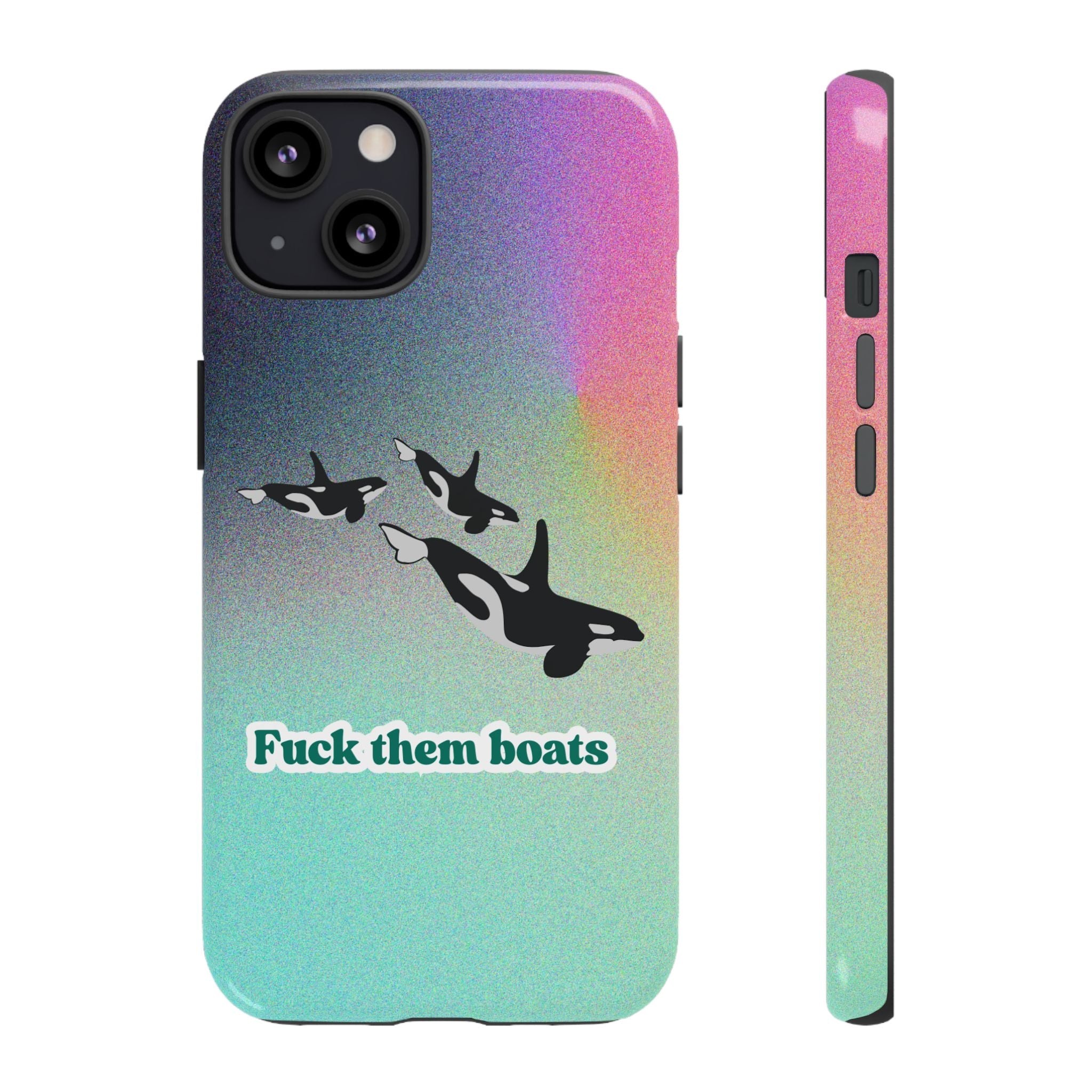 Orca Print - Tough Phone Case