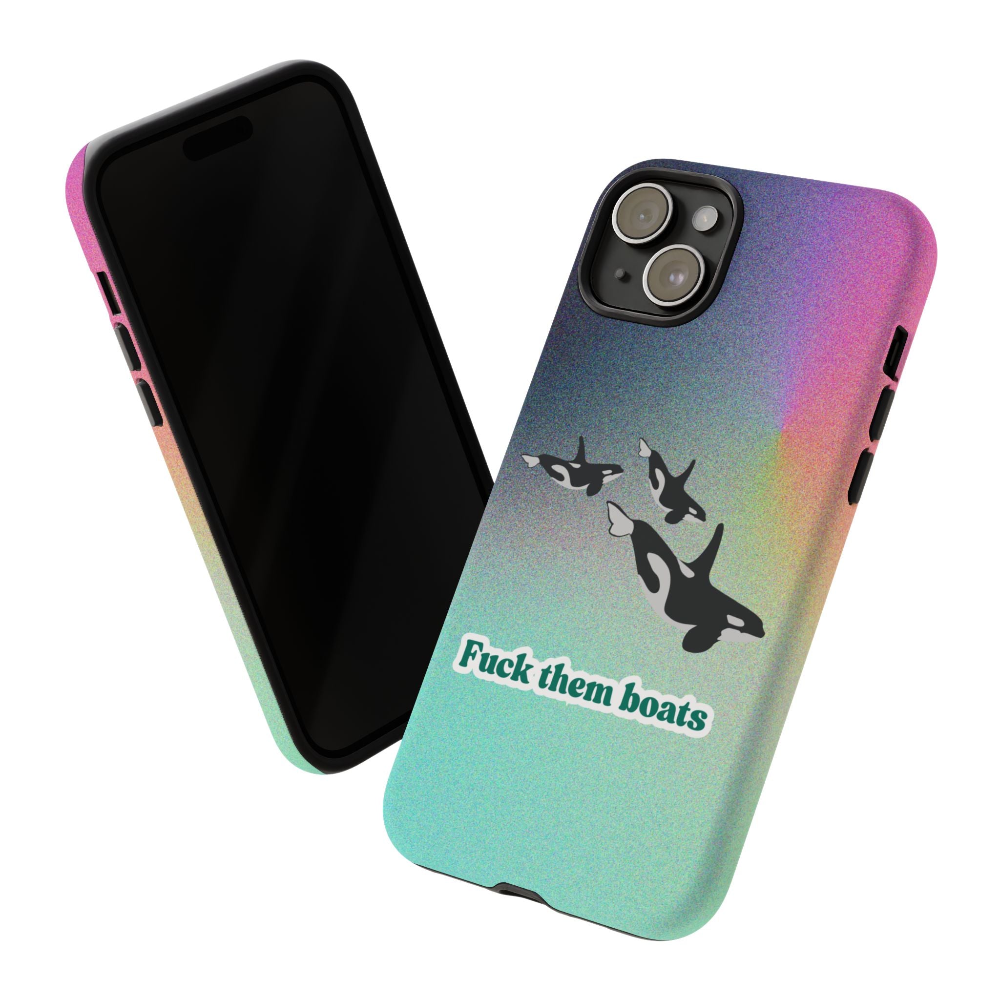 Orca Print - Tough Phone Case