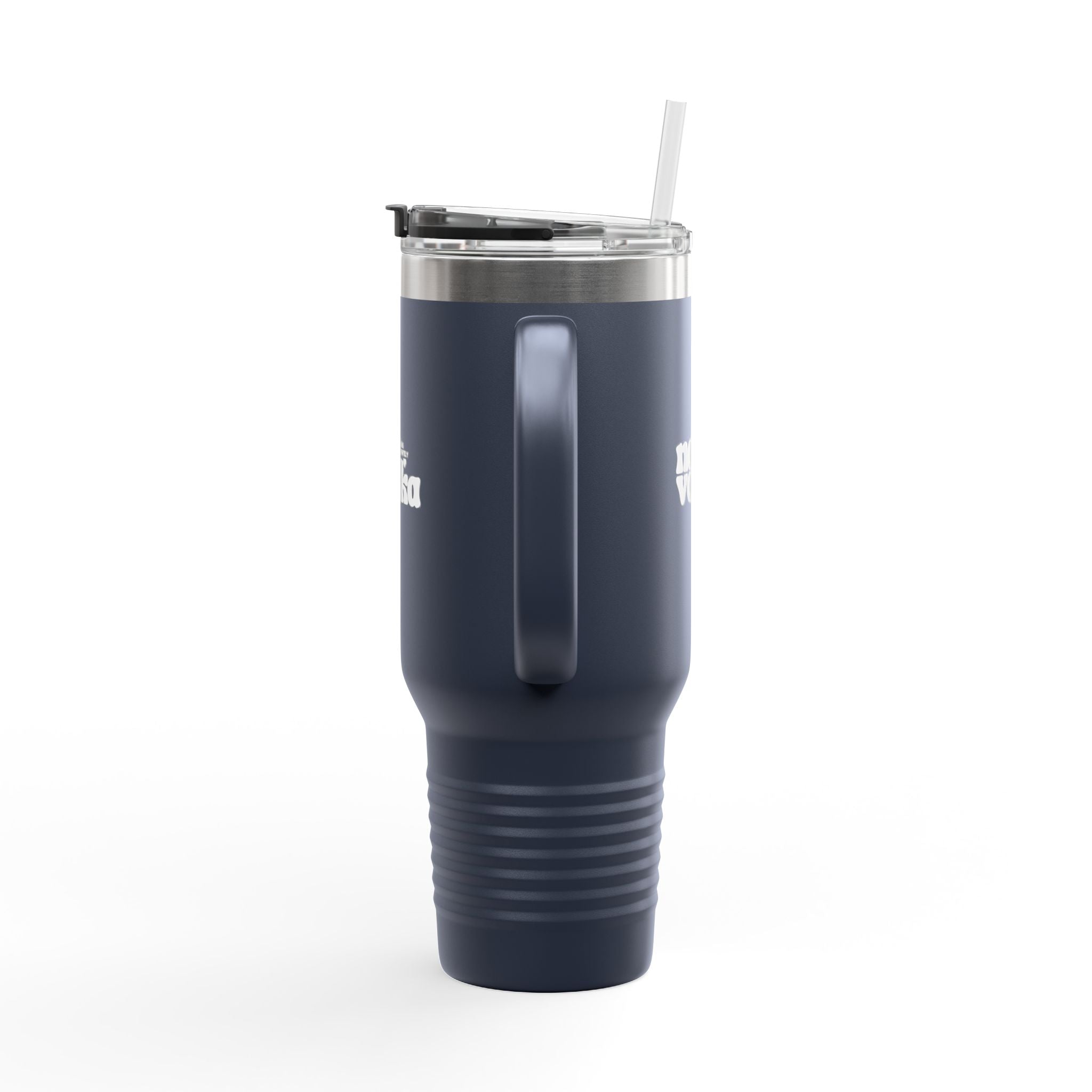 Definitely Not Vodka - Tumbler w. Straw Lid