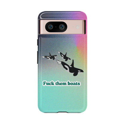 Orca Print - Tough Phone Case