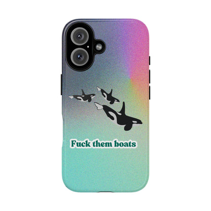 Orca Print - Tough Phone Case