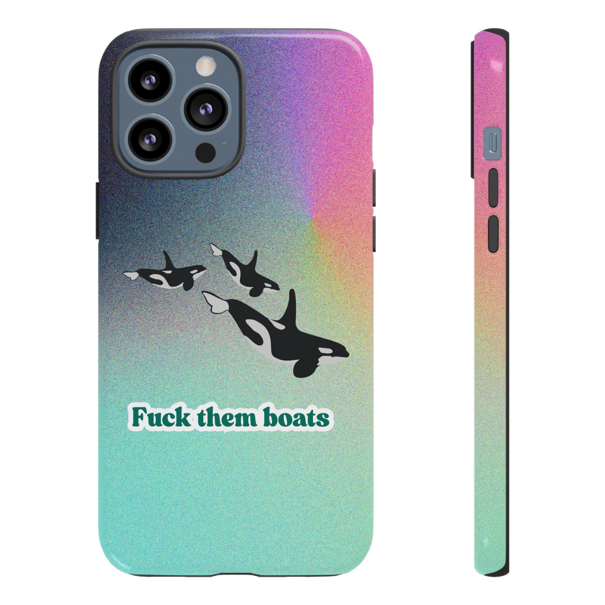 Orca Print - Tough Phone Case