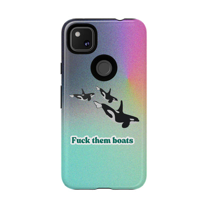 Orca Print - Tough Phone Case