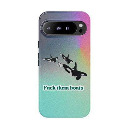 Orca Print - Tough Phone Case
