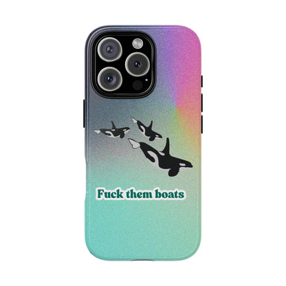 Orca Print - Tough Phone Case