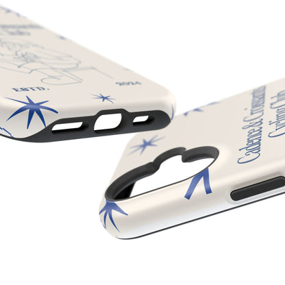 Cadence and Croissants Cycling Club - Magnetic Shockproof iPhone Cover