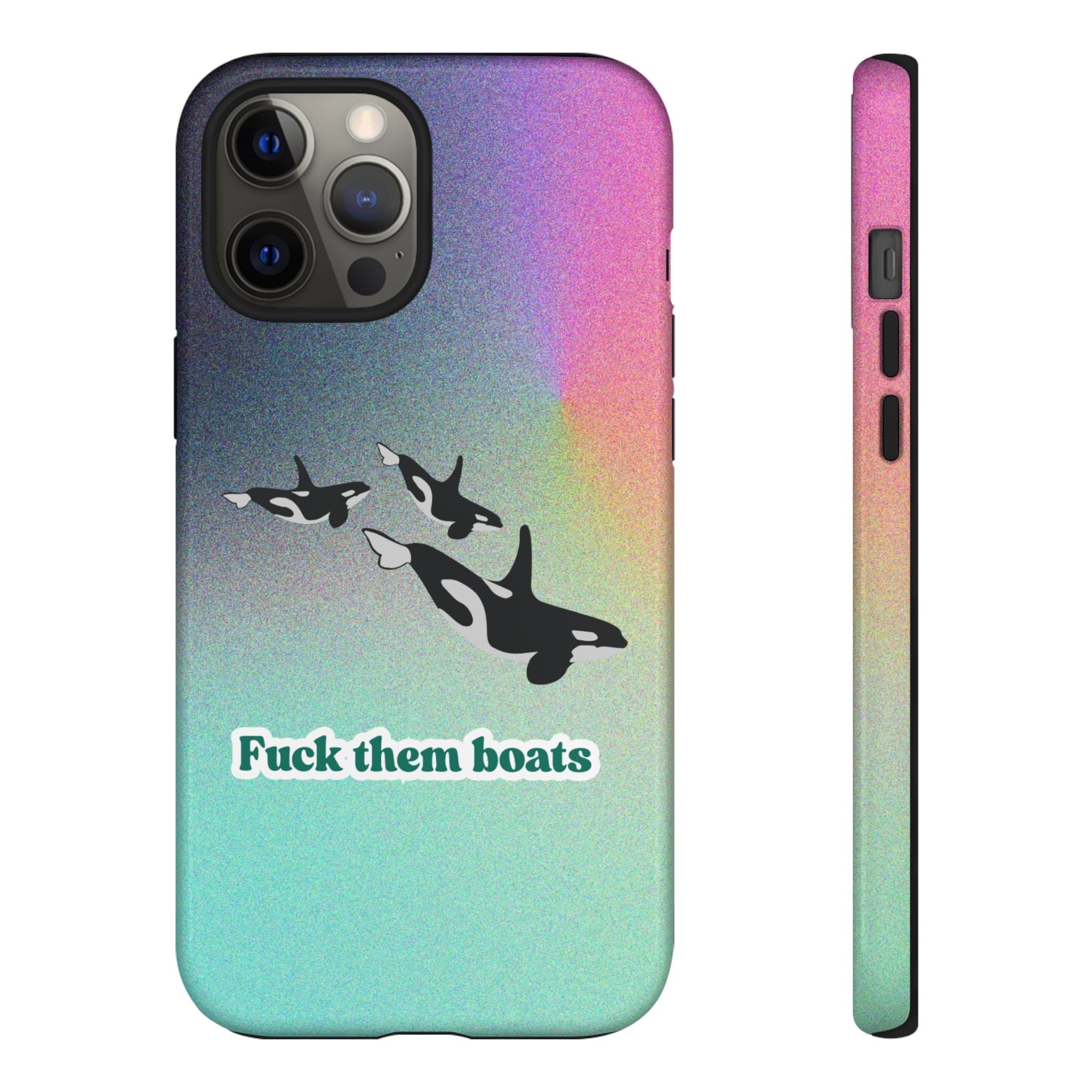 Orca Print - Tough Phone Case
