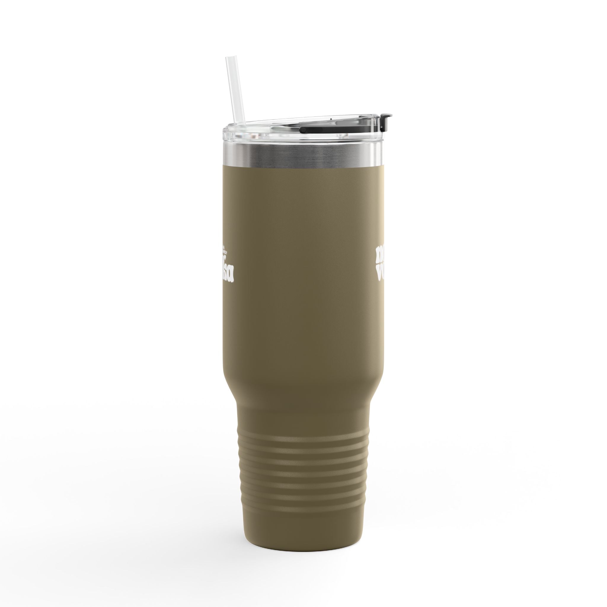 Definitely Not Vodka - Tumbler w. Straw Lid