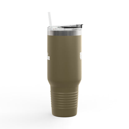 Definitely Not Vodka - Tumbler w. Straw Lid