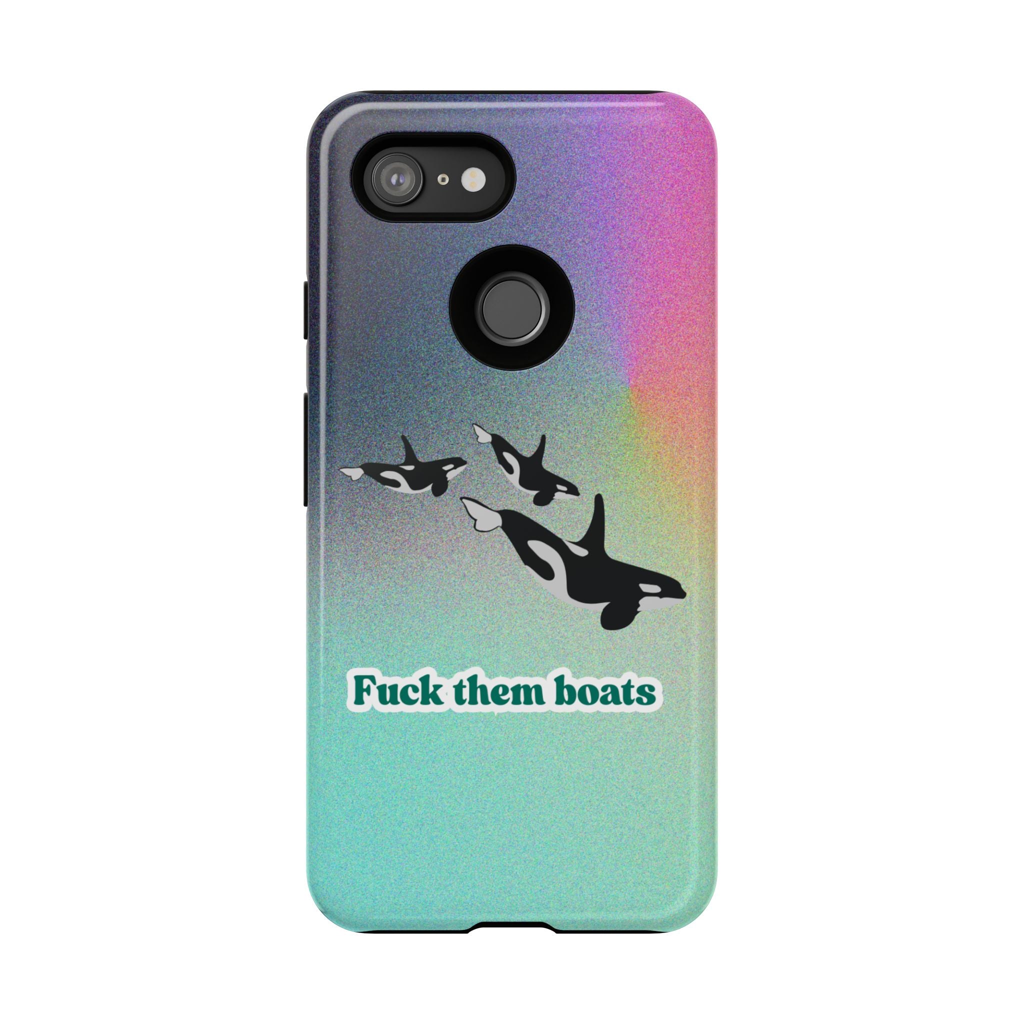 Orca Print - Tough Phone Case