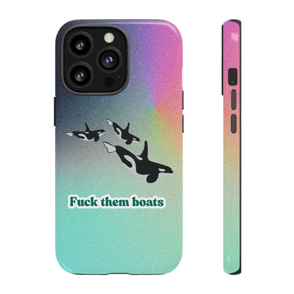 Orca Print - Tough Phone Case