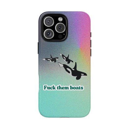 Orca Print - Tough Phone Case
