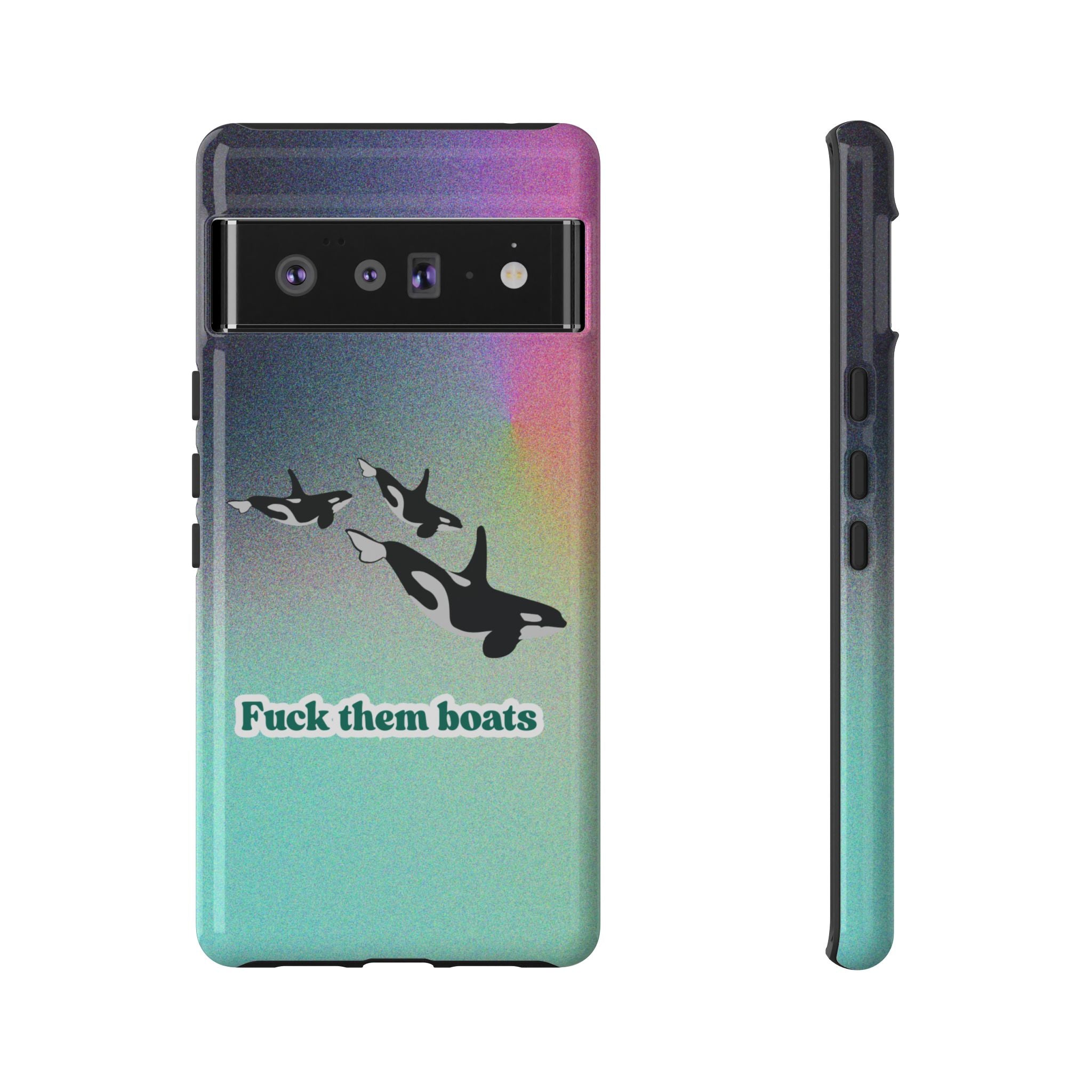Orca Print - Tough Phone Case