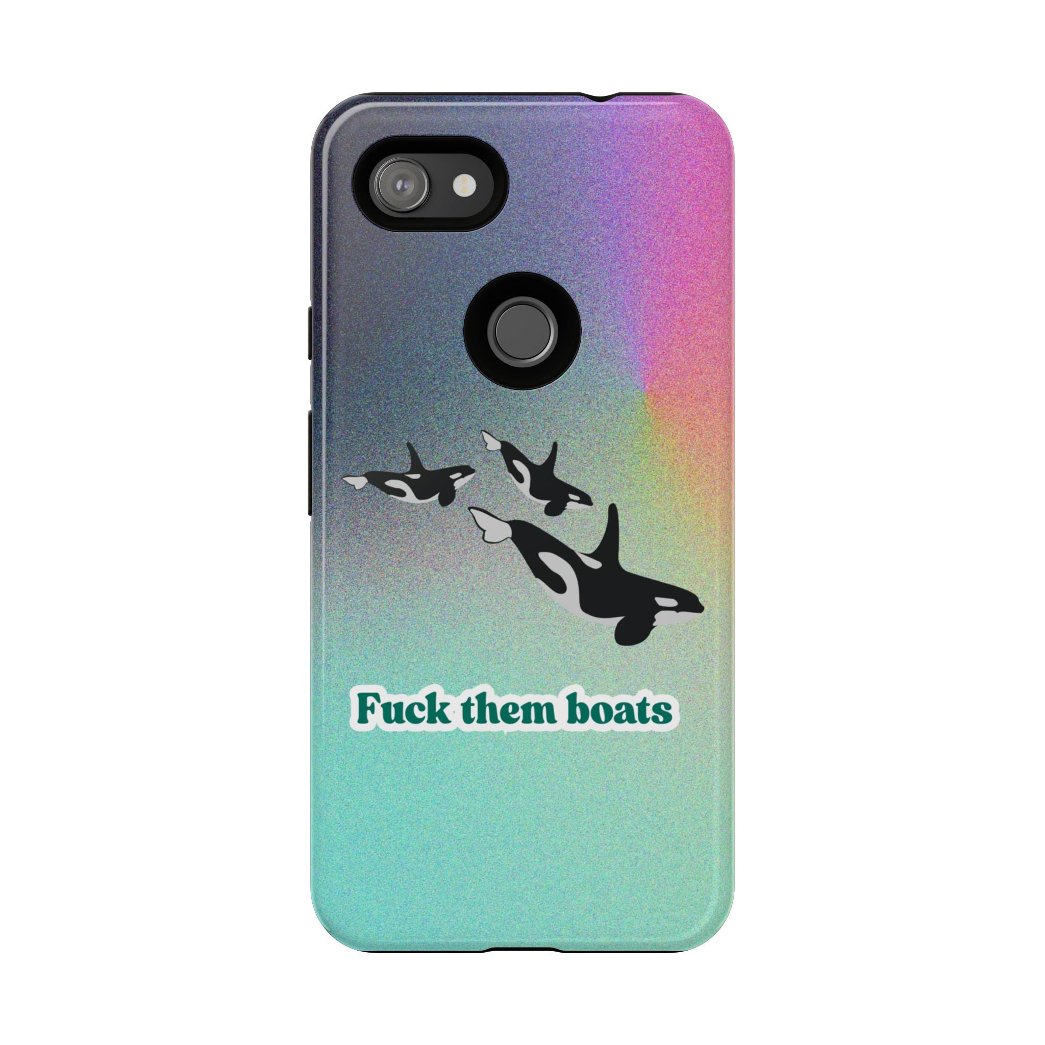 Orca Print - Tough Phone Case