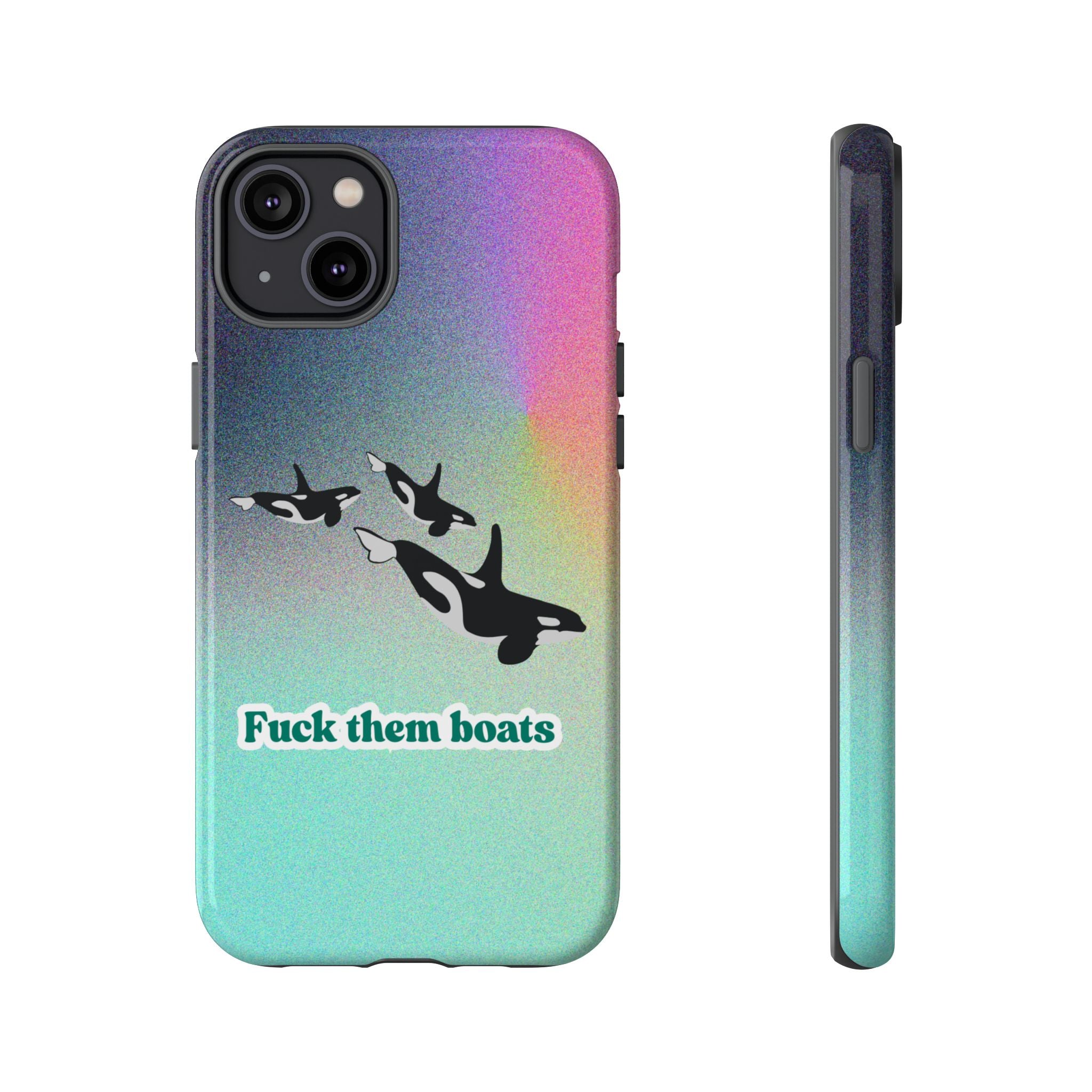 Orca Print - Tough Phone Case