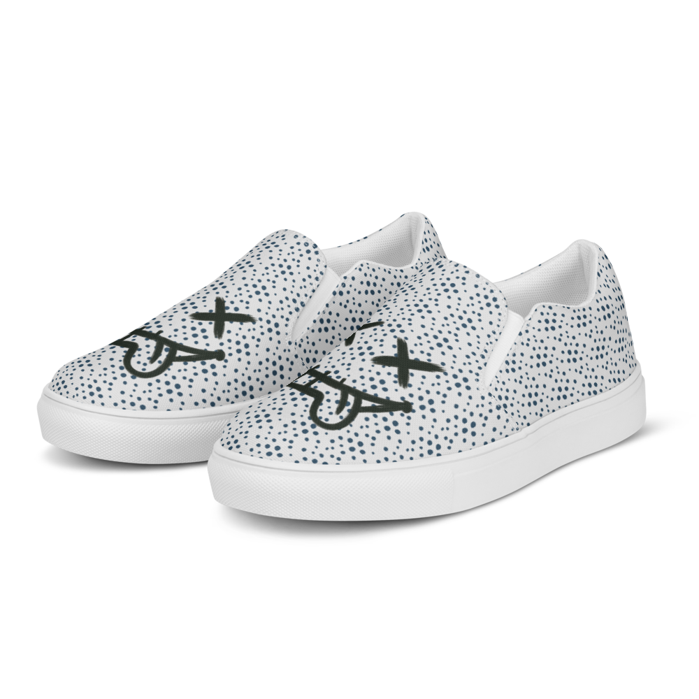 XAVI™ Patterned - Unisex Slip-On Canvas Shoes