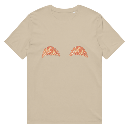 Croissant Twins - Unisex Organic T-Shirt