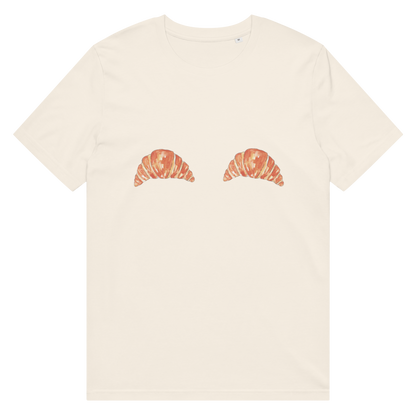Croissant Twins - Unisex Organic T-Shirt