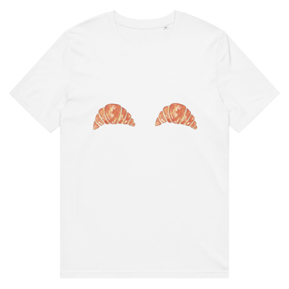 Croissant Twins - Unisex Organic T-Shirt