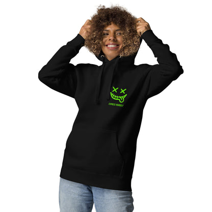 XAVI™ Neon Green Print - Unisex Hoodie