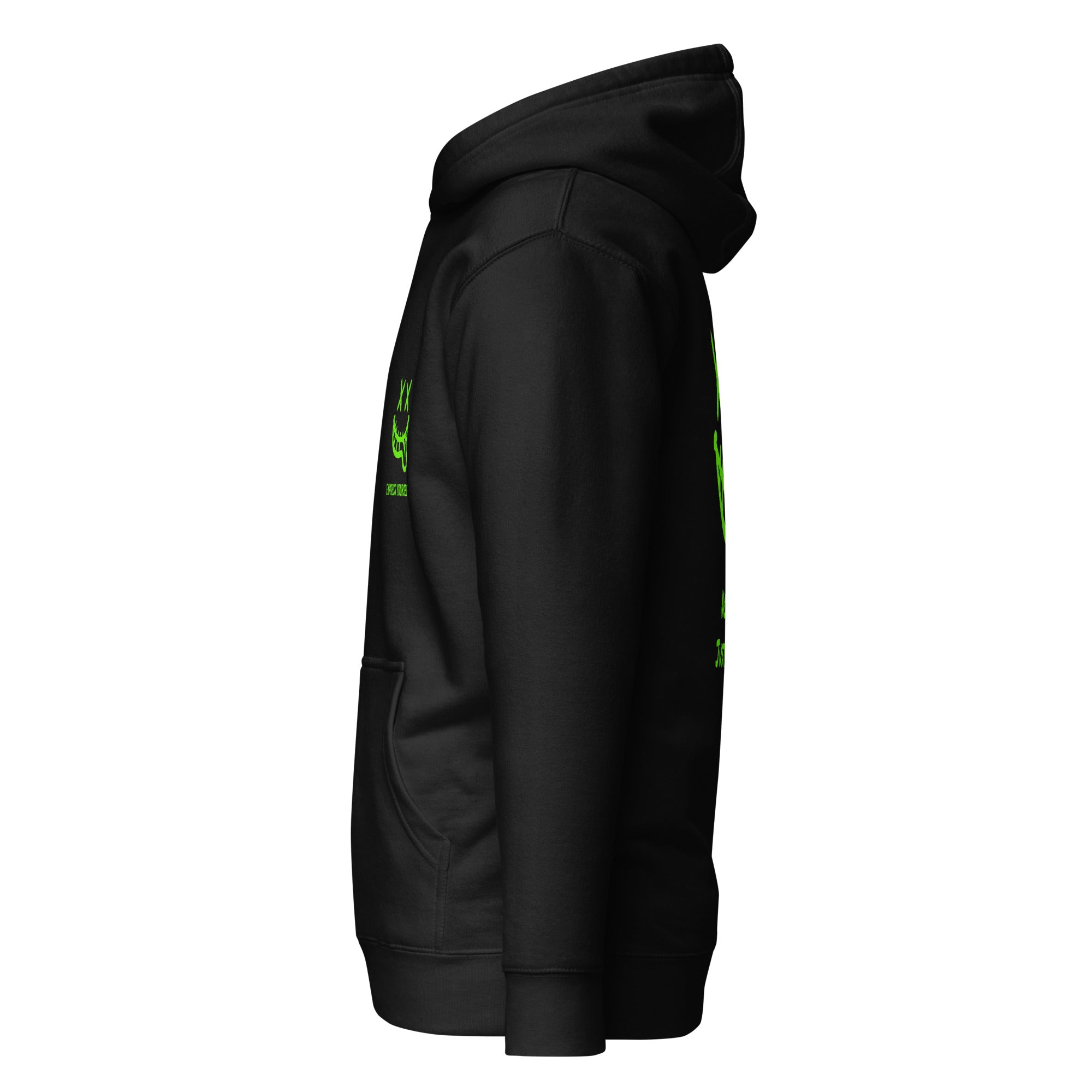 XAVI™ Neon Green Print - Unisex Hoodie
