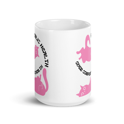 Public Health Over Corporate Wealth - Mug