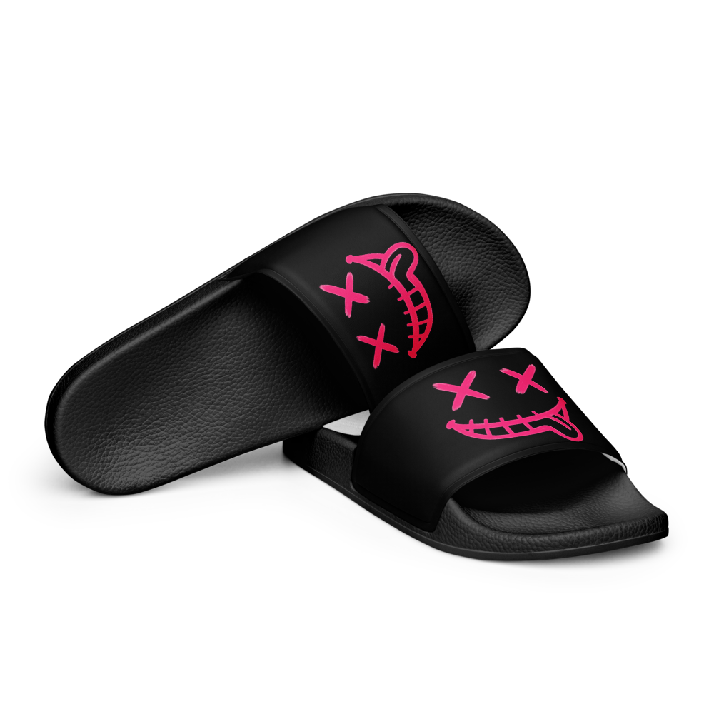 XAVI™ Pink Print - Unisex Slides