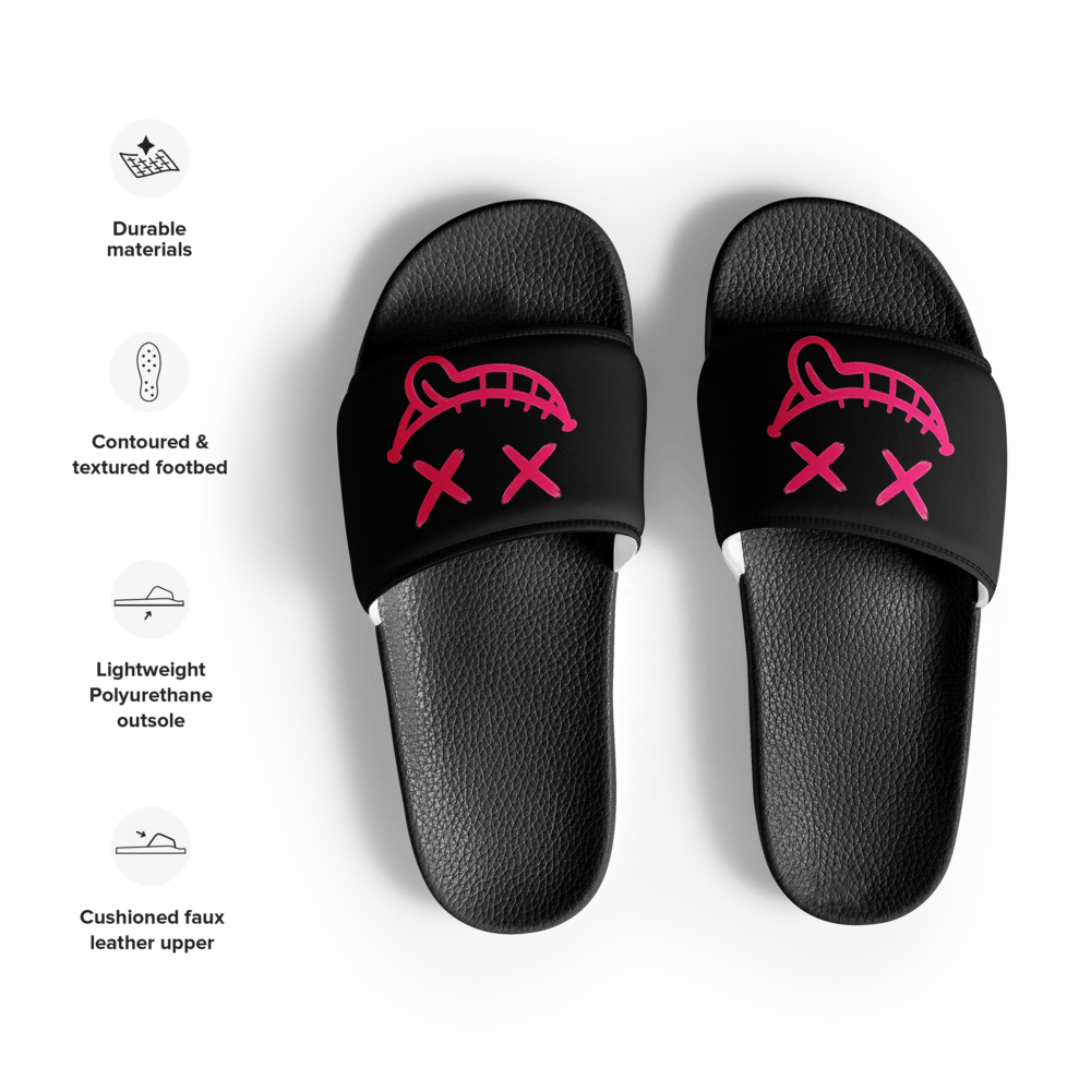 XAVI™ Pink Print - Unisex Slides