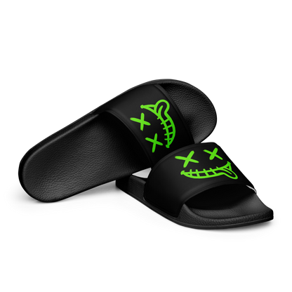XAVI™ Green Print - Unisex Slides