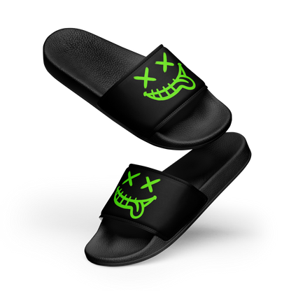 XAVI™ Green Print - Unisex Slides